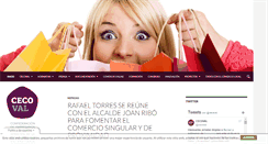 Desktop Screenshot of cecoval.es